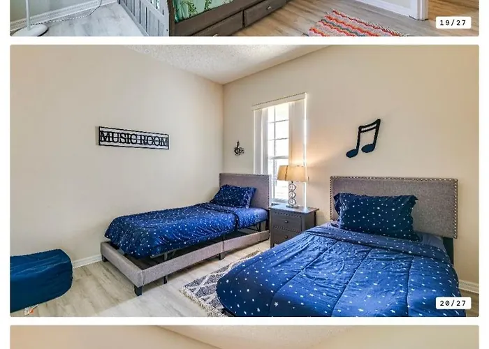 Chic Villa 4 Bedroom 3 Bath With Pool & Game Room