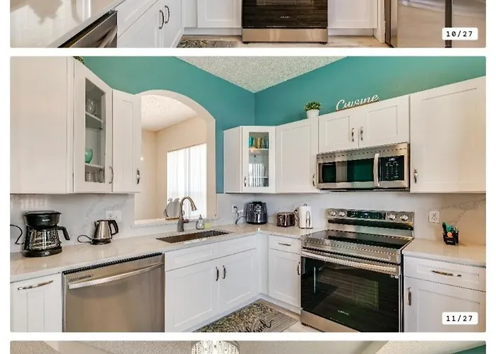 Chic Villa 4 Bedroom 3 Bath With Pool & Game Room