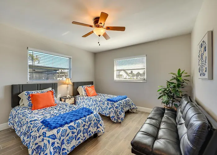 North Fort Myers Waterfront Home W/ Pool & Dock