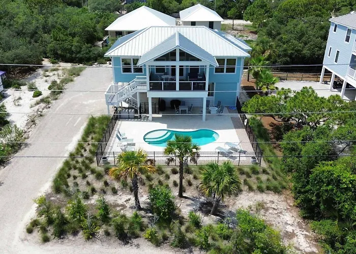 New St George Island Retreat Pool Pet Friendly