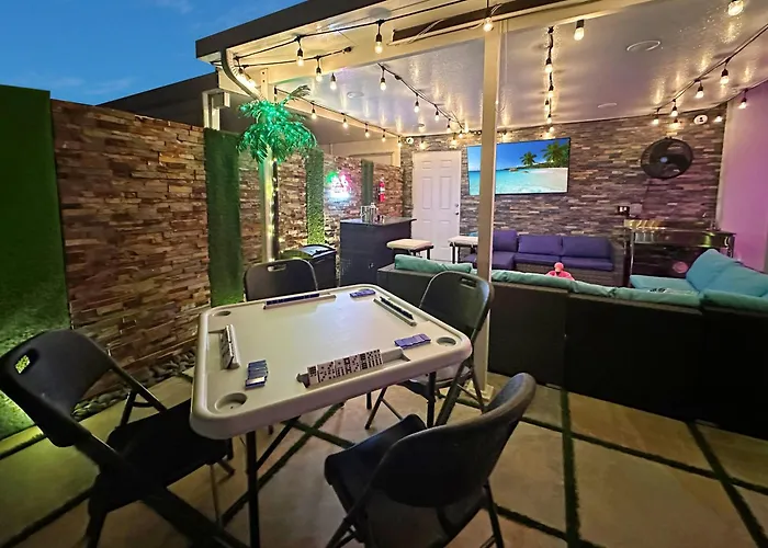 Vacay Spot Experience Luna Sky! 65" Tv Bar, Bbq, Shower Massage Jets, Music, Go To Fl Keys