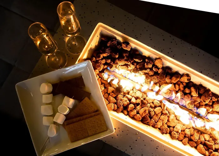 Velvet Bloom Bubbling Spa Retreat With Sauna & Jacuzzi