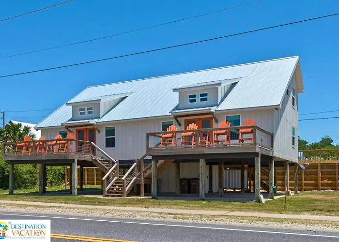 Ocean View Getaway Steps To Gulf Family-Friendly 3Br