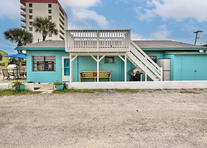 Ormond Beach Retreat W/ Deck - Steps To Ocean!