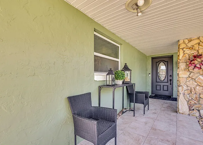 Waterfront Home On Canal W/ Dock & Pedal Boat!
