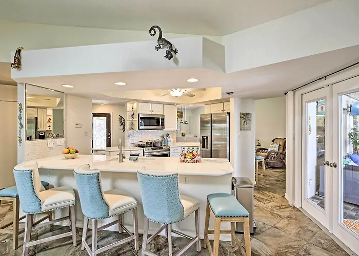 Canal Waterfront Home With Private Pool & Dock!