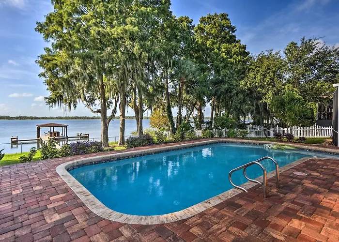 Waterfront Winter Haven Home With Dock & Hot Tub!
