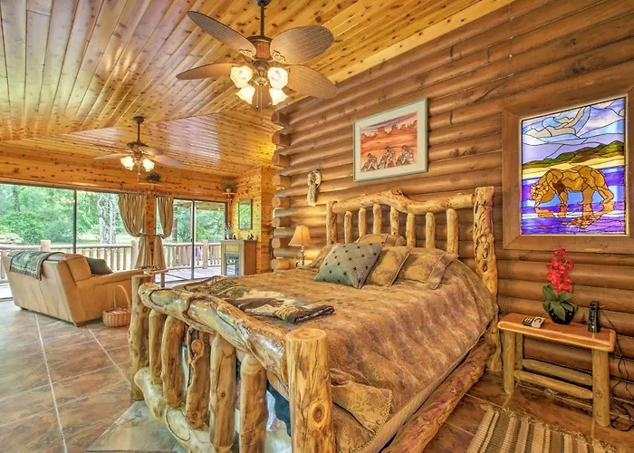 Log Cabin Sanctuary In Inverness W/ Furnished Deck